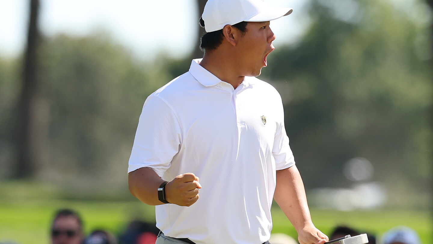 Tom Kim going from Presidents Cup to Asian Games with chance to be exempt from military service