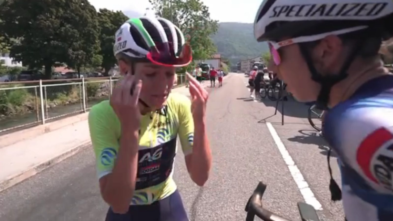 Urška Žigart medical update after brutal Faun Tour crash