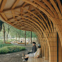 © Yumeng Zhu West Garden Florist / LUO studio - Interior Photography, Wood