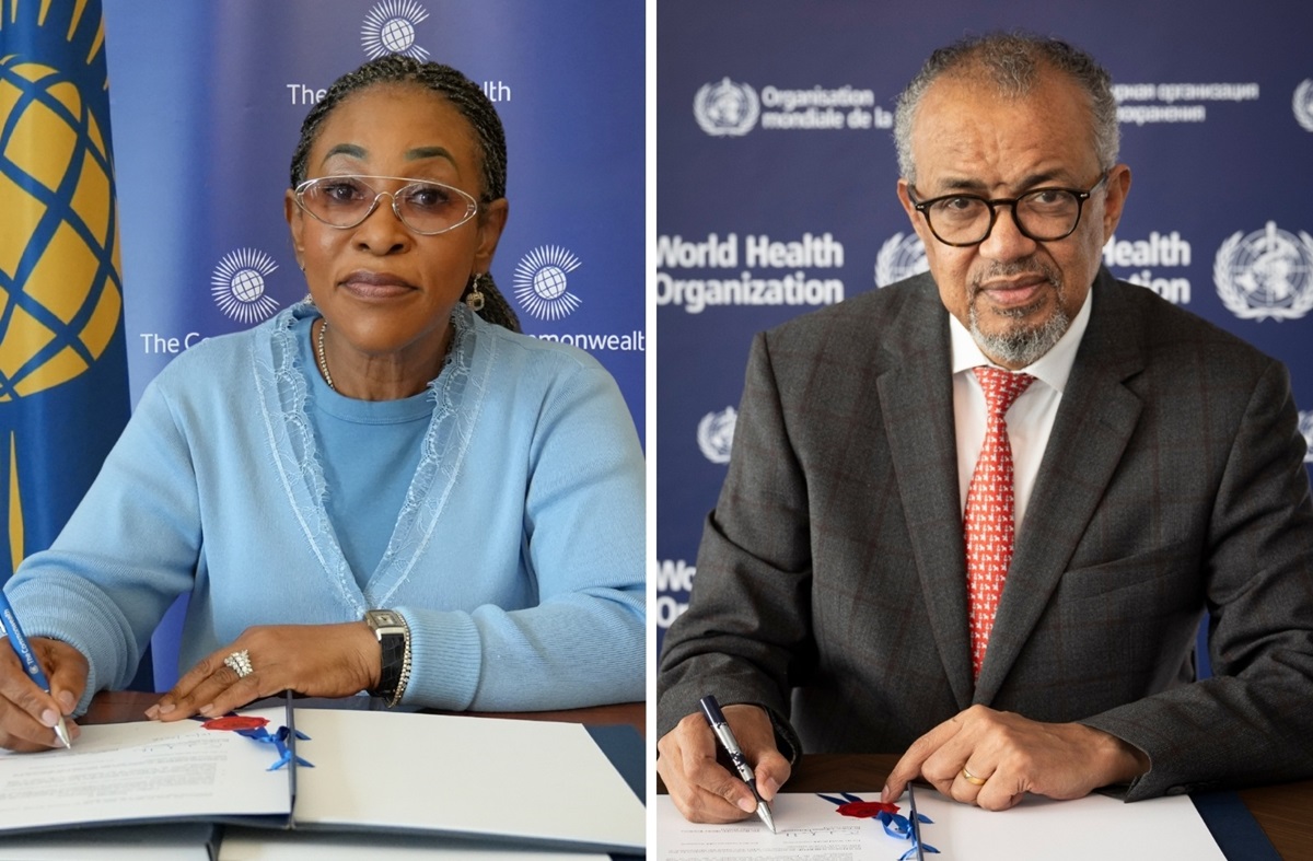 WHO and Commonwealth Secretariat renew partnership to strengthen health systems and advance universal health coverage