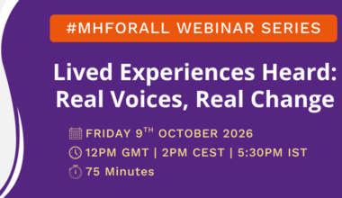 World Mental Health Day webinar
