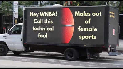 WNBA game in Toronto caught up in transgender sports controversy after anti-trans billboard truck is kicked out