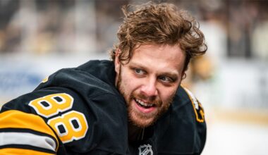 Pastrnak named Bruins captain, replaces Marchand