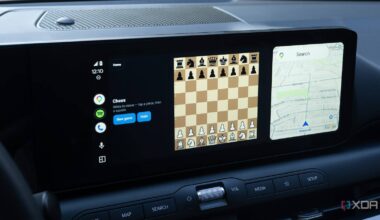 This sideloaded Android Auto app transformed my car’s screen into a retro gaming arcade