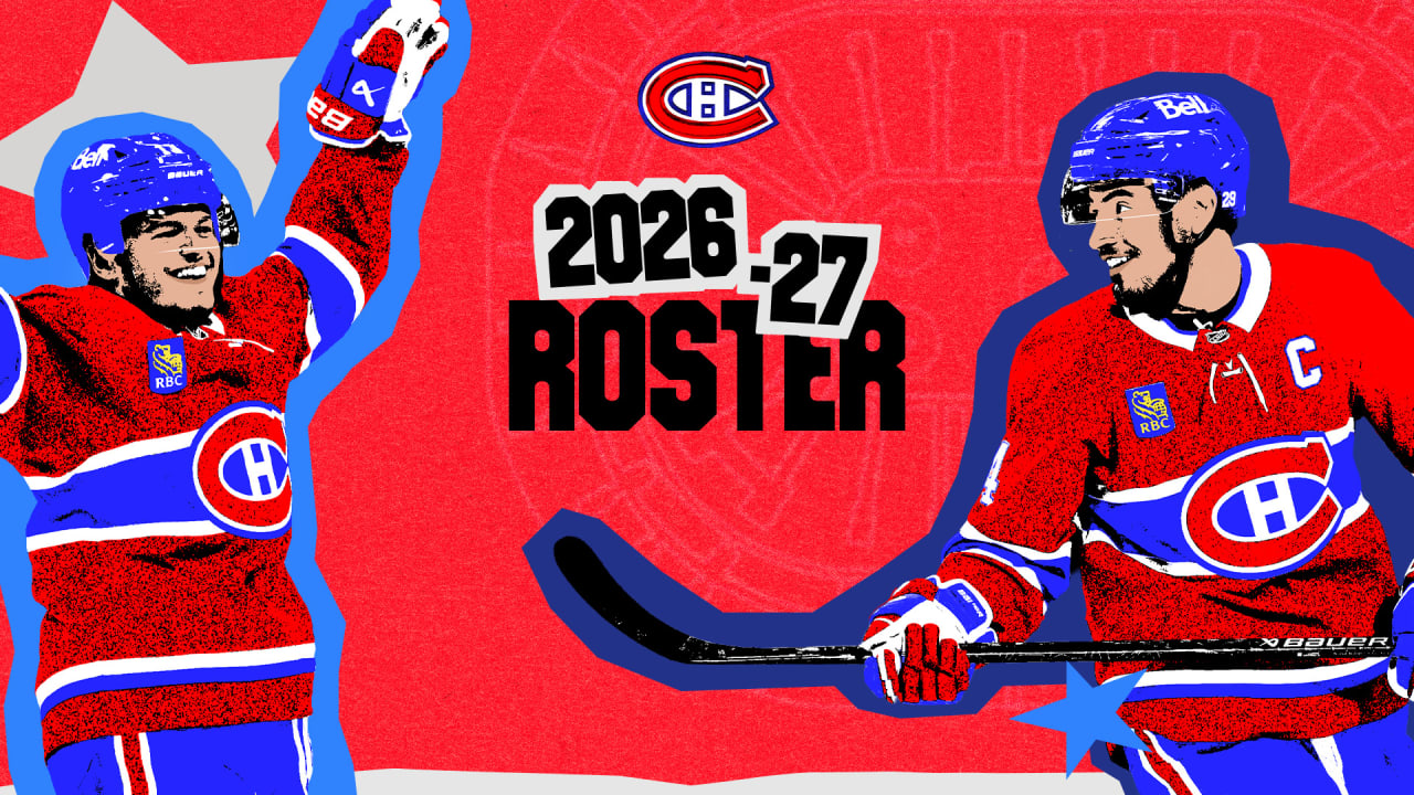 Canadiens unveil 2026-27 roster | Montréal Canadiens