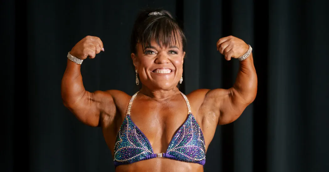 At 3-Foot-11, This Bodybuilder Competes Against Herself