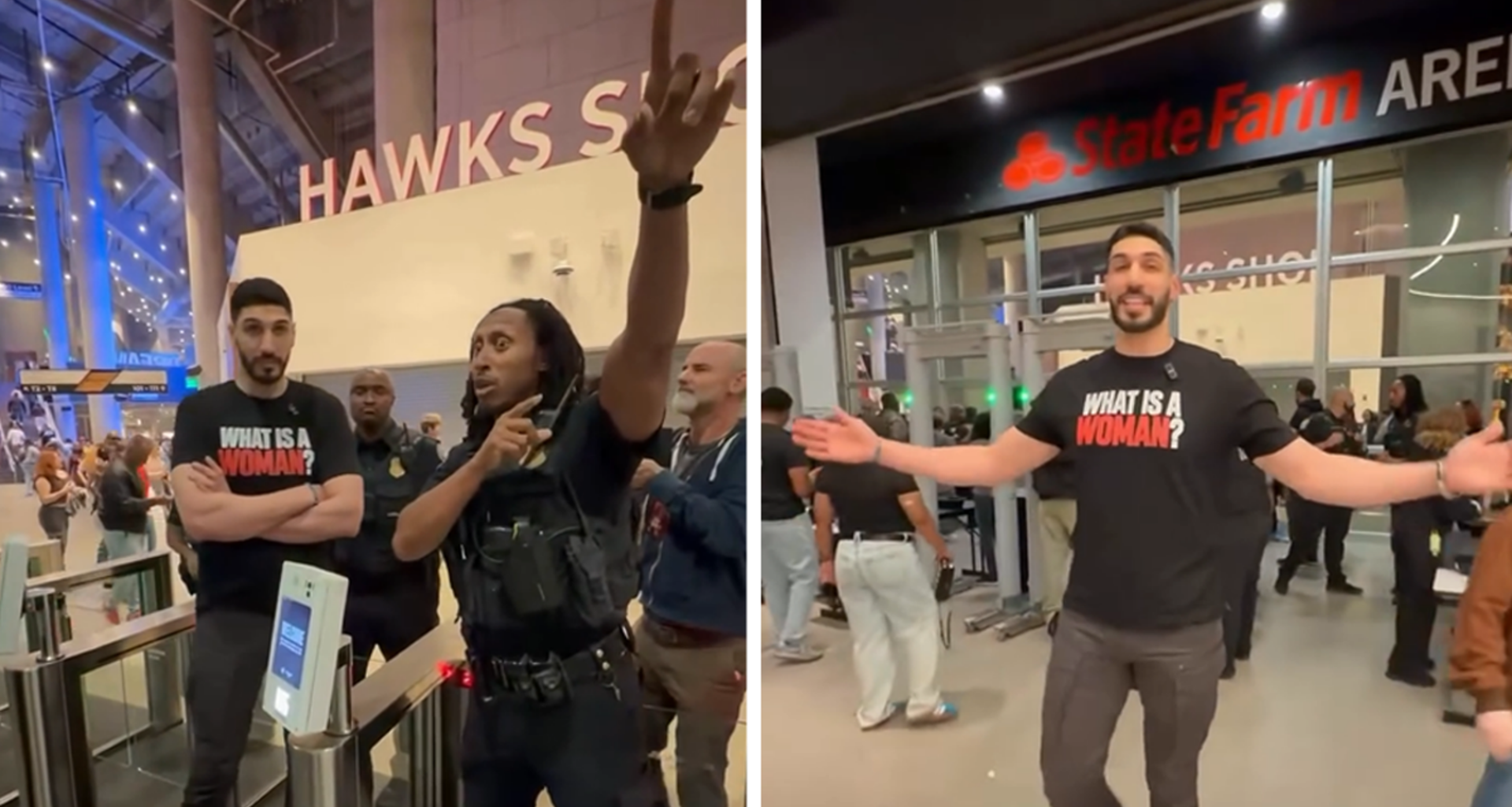 Enes Kanter Freedom Kicked Out of WNBA Finals Game