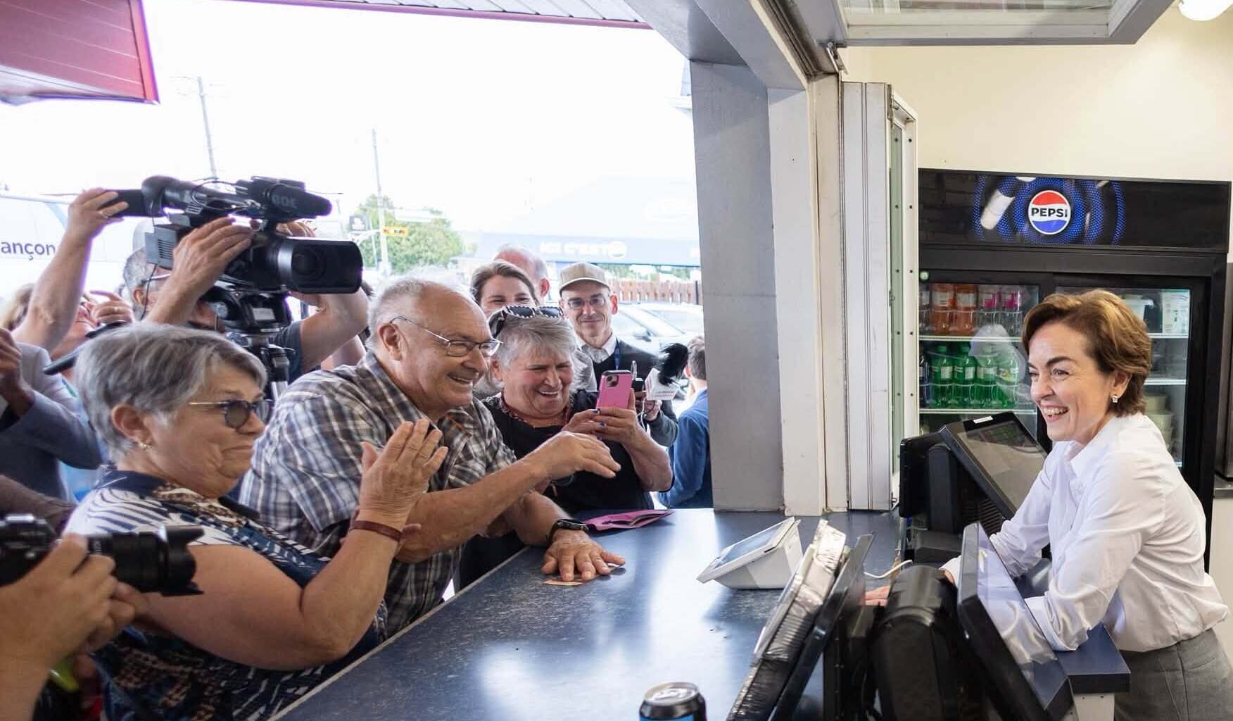 Quebec election: Building an image, one poutine stand at a time