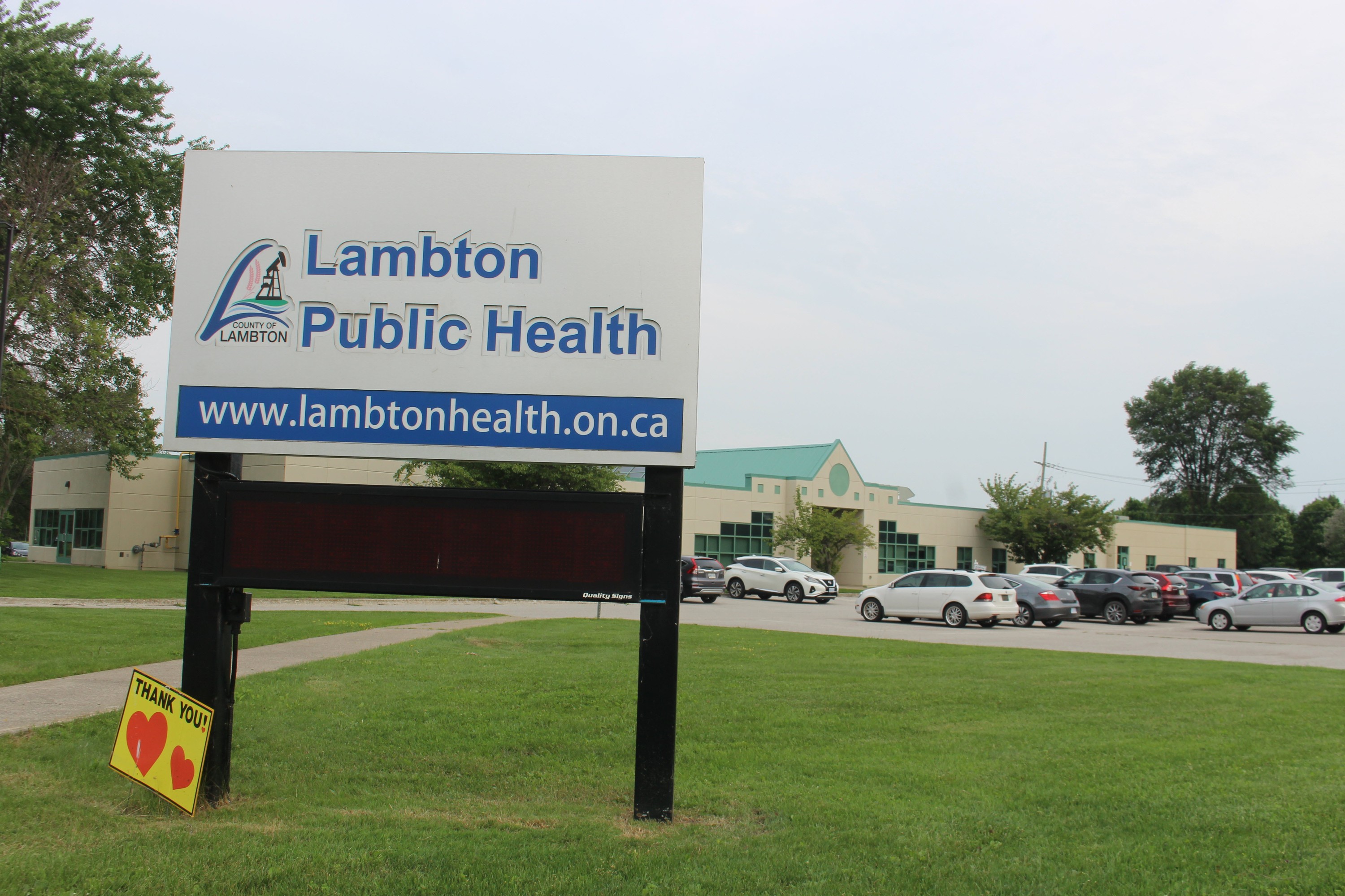 Lambton Public Health office.