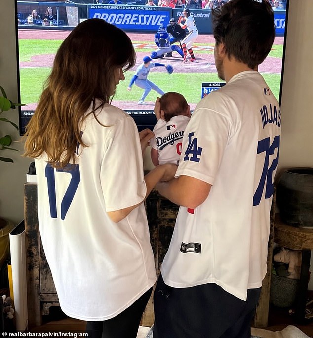 The new mom, 33, welcomed a daughter in September with husband Dylan Sprouse