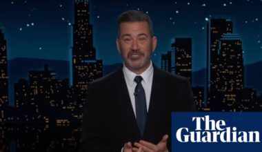 Jimmy Kimmel on Trump’s new press secretary: ‘attorney in the way George Santos was volleyball champion’ | Late-night TV roundup