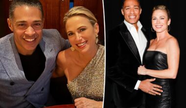 Amy Robach and T.J. Holmes marry in private Arkansas ceremony