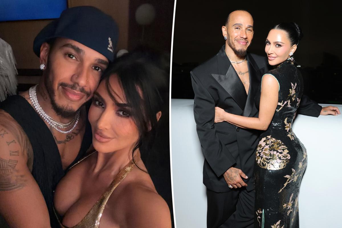 Kim Kardashian shares update on love life with Lewis Hamilton