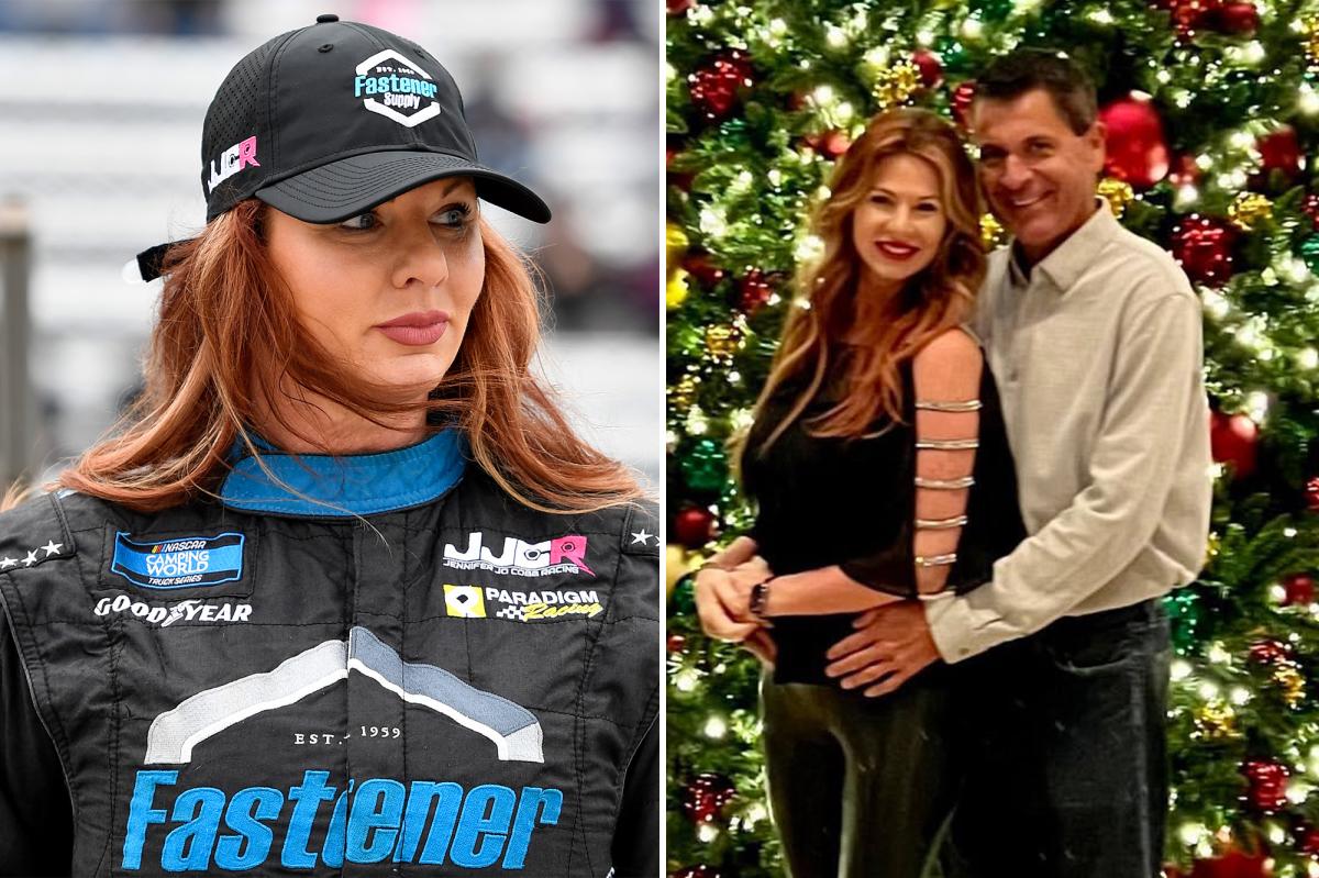 NASCAR driver Jennifer Jo Cobb heard having 'rambunctious' sex with lover