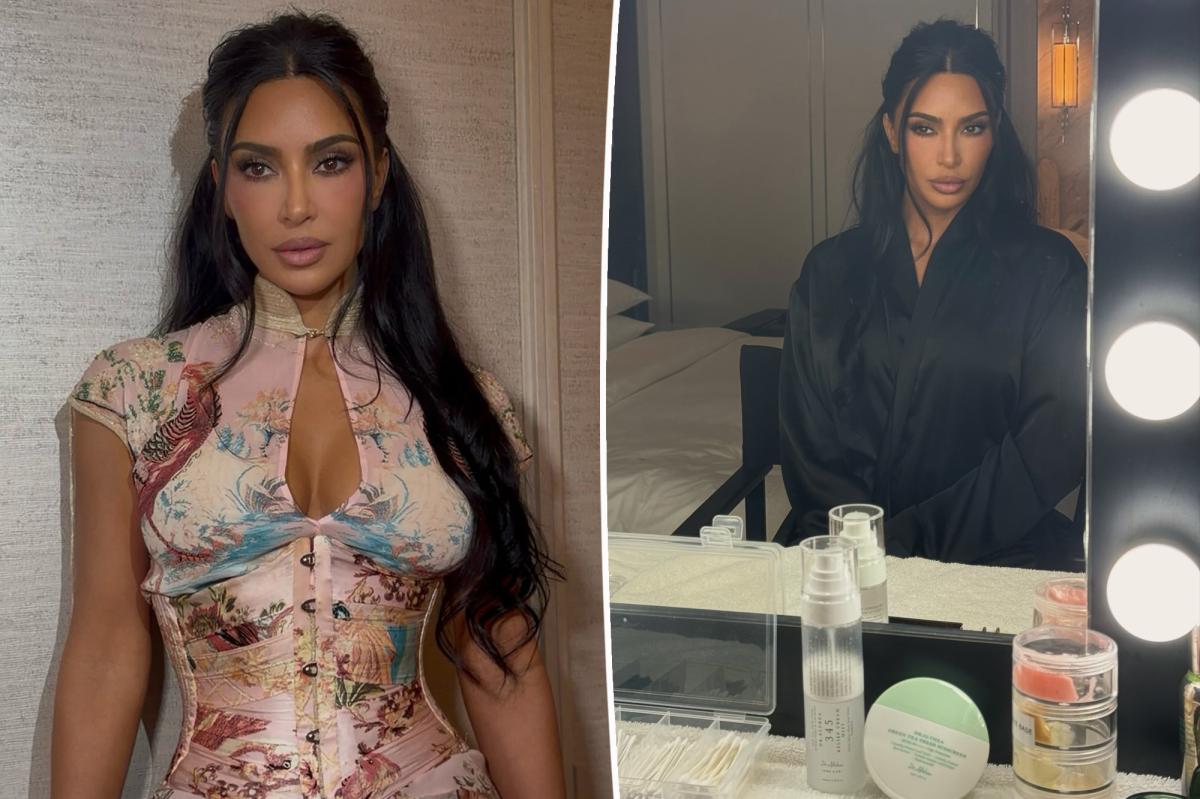 Kim Kardashian used this $20 skin care staple at F1 Singapore Grand Prix