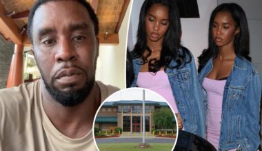 Sean 'Diddy' Combs' twin daughters party with A-listers