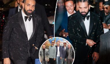 Drake celebrates 40th birthday with $1M cash prize and Backstreet Boys
