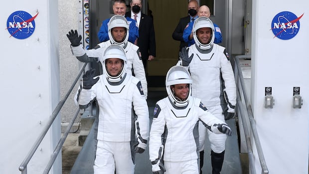 'I don't really believe it yet': Canada's Joshua Kutryk and Crew-13 astronauts on their way to ISS