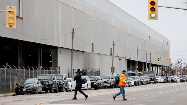 Stellantis says tariffs, consumer demand driving weeks-long layoffs at Windsor plant