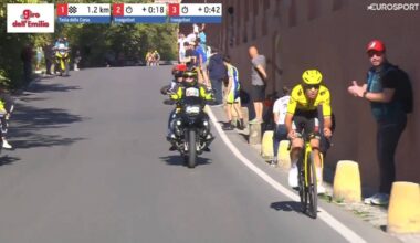 Visma's Piganzoli wins the 2026 Giro dell'Emilia