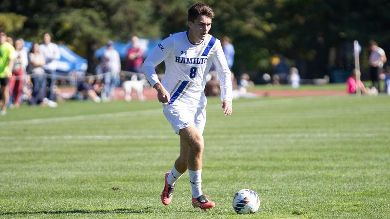 Miller '28 lifts men's soccer to first NESCAC win of 2026