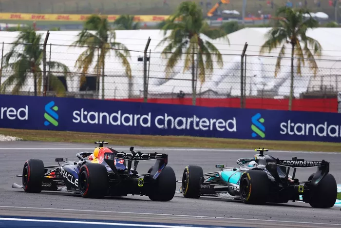 Andrea Kimi Antonelli, Mercedes, Max Verstappen, Red Bull Racing