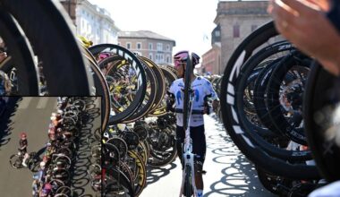 Peloton says goodbye to Quintana, except for one rider