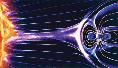 visualization of Earth's magnetosphere