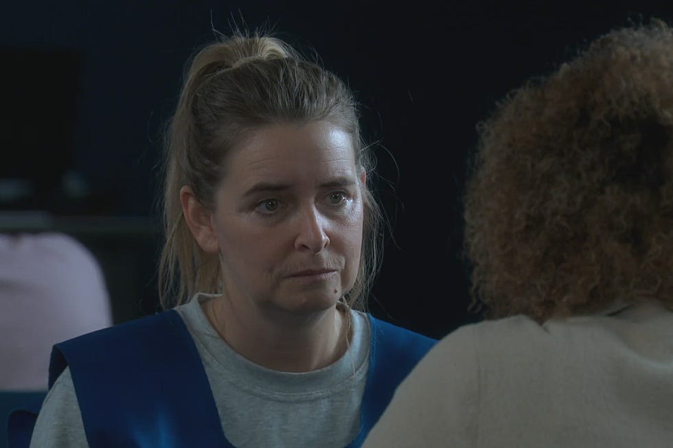 emmerdale serena visits charity (itv)
