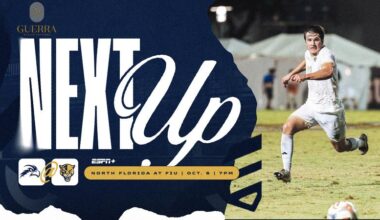Men's Soccer Hosts North Florida in Non-Conference Finale