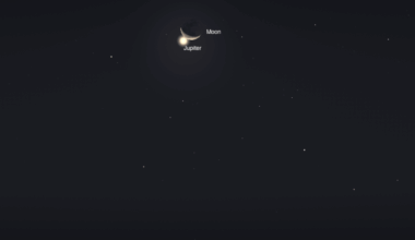 The Sky Today on Tuesday, October 6: The Moon occults Jupiter