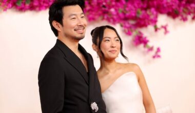 Canadian actor Simu Liu ties the knot in weekend wedding