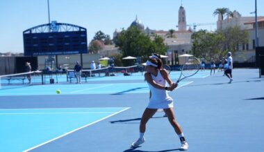 Roy Goes 4-1 as Toreros Host San Diego Veterans Tennis Classic