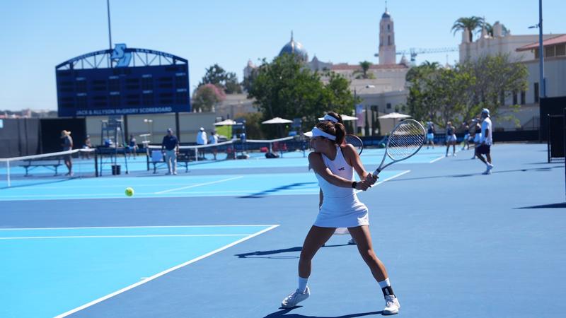 Roy Goes 4-1 as Toreros Host San Diego Veterans Tennis Classic