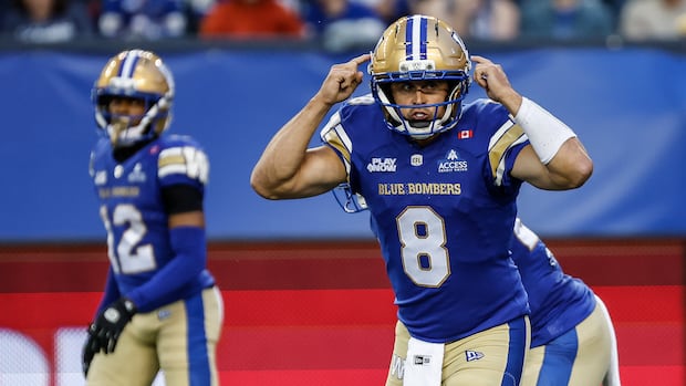Collaros returns from head injury as Blue Bombers face Stampeders in crucial clash