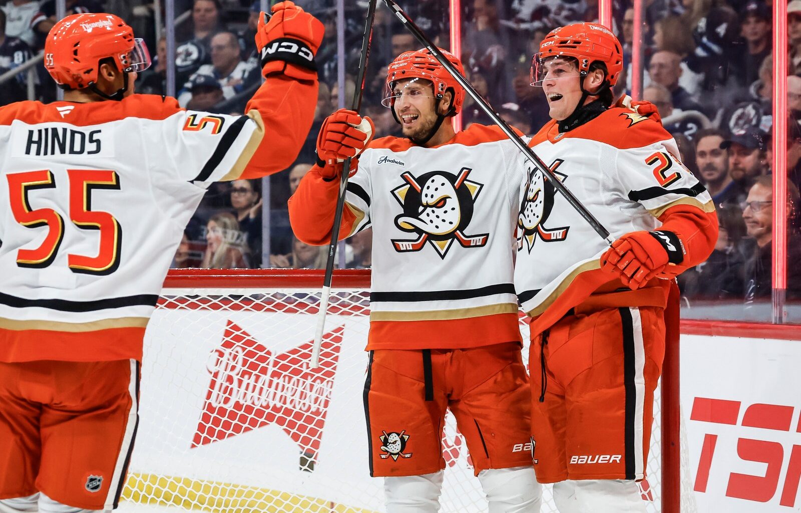 Ducks’ Caulfield rewards supporters with first NHL goal in 5-1 win over Jets – Winnipeg Free Press