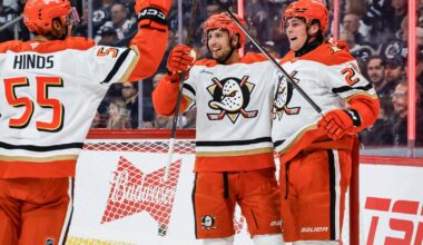 Ducks’ Caulfield rewards supporters with first NHL goal in 5-1 win over Jets – Winnipeg Free Press
