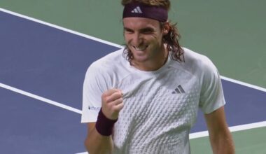 Statisfaction: Tsitsipas Joins ATP’s 400 Club