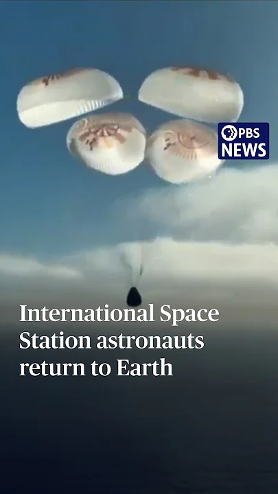 International Space Station astronauts return to Earth - YouTube