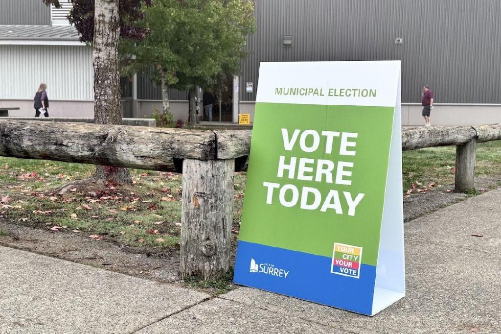 Advance voting Saturday in Surrey for civic election, other dates this week