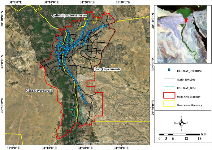 Evaluation transit-oriented development potential using GIS-MCDA: “a spatial framework for Greater Cairo”