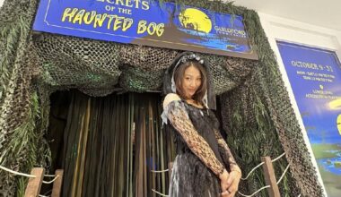 PHOTOS: Free ‘Haunted Bog’ walk-thru at Guildford Town Centre in Surrey