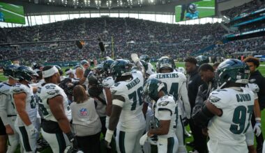 Two ejections on opening kickoff of Eagles-Jaguars game in London – Winnipeg Free Press
