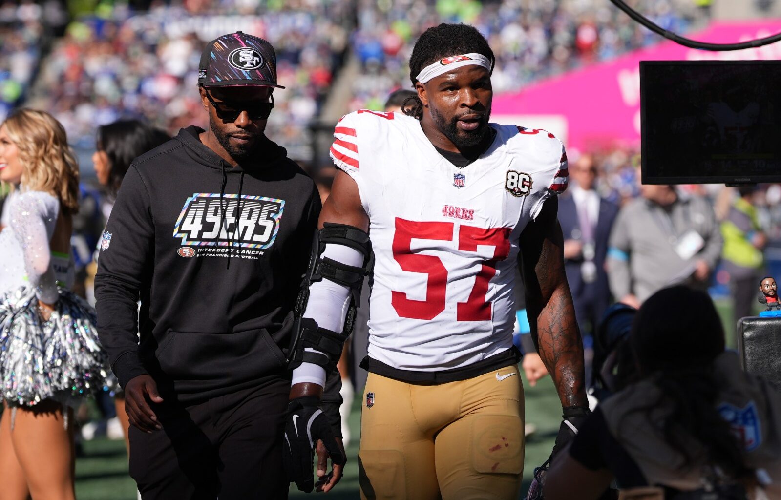 49ers LB Dre Greenlaw ejected after head-butting a Seahawks player – Winnipeg Free Press