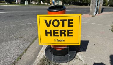 Advance voting in Toronto's municipal election ended Sunday at 7 p.m.