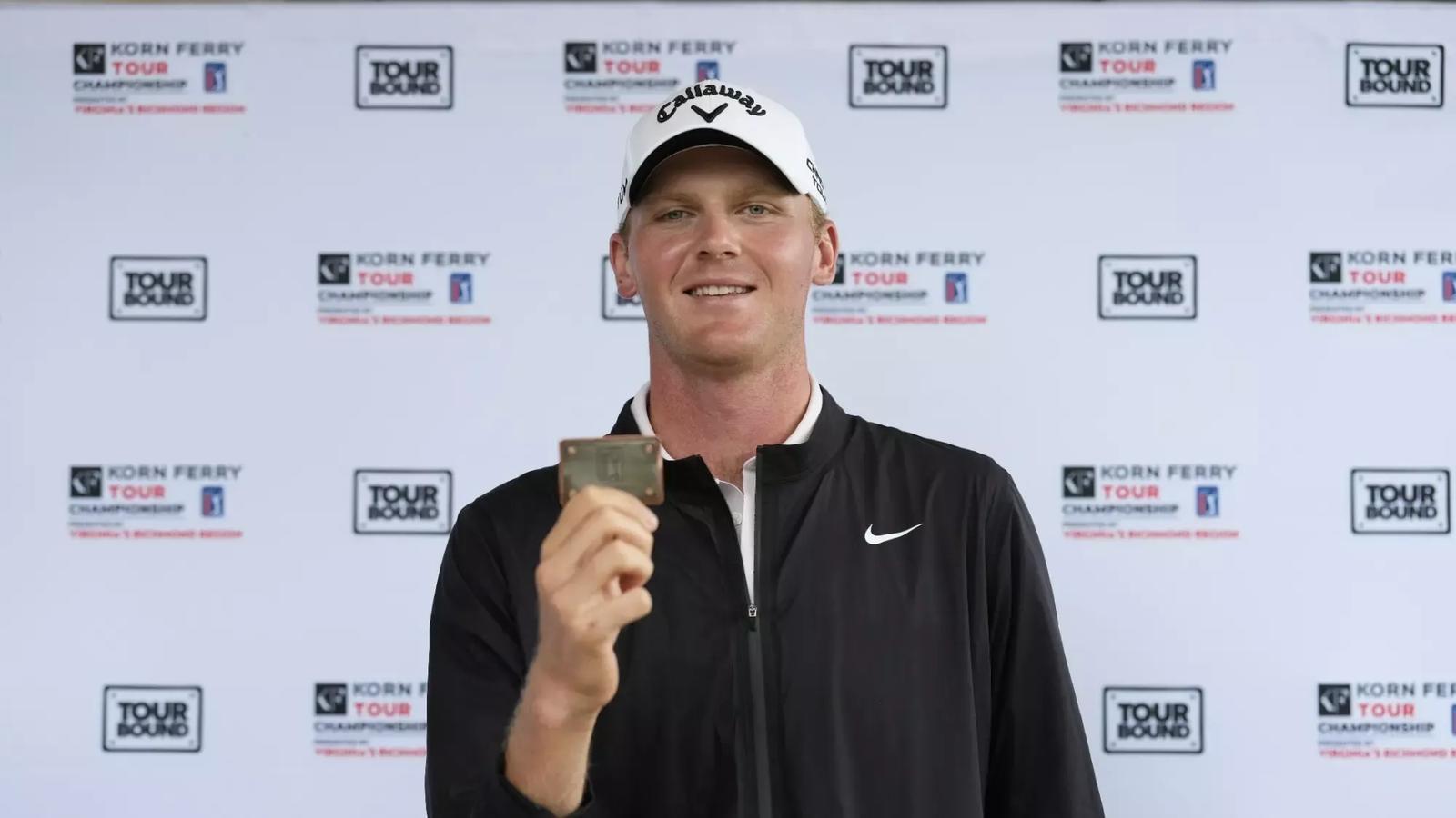 Tommy Morrison officially earns his 2027 PGA TOUR card