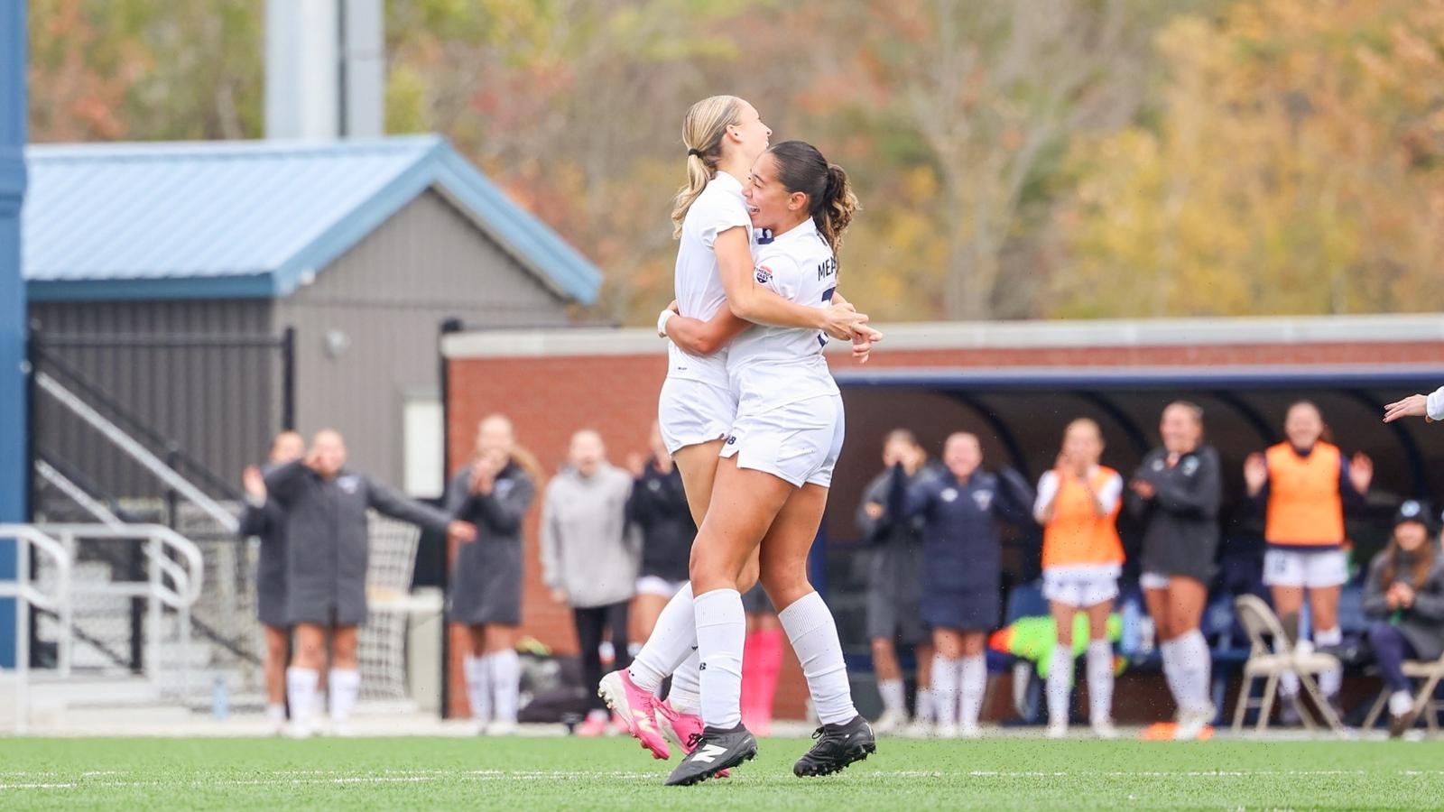 Women's soccer tops NJIT, 2-0