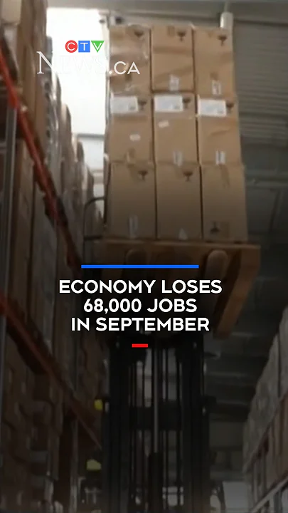 Economy sheds 68,000 jobs in September - YouTube