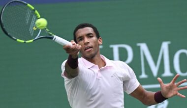 Auger-Aliassime defeats Spain's Busta, advances to Round of 16 at Shanghai Masters