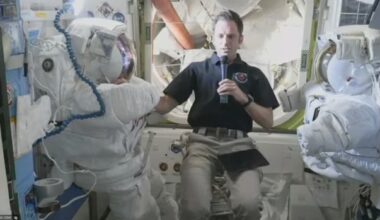 Canadian astronaut Joshua Kutryk says he's 'having a blast' on the International Space Station